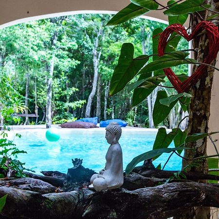 La Posada Del Agua Y Fuego Chemuyil Екстериор снимка