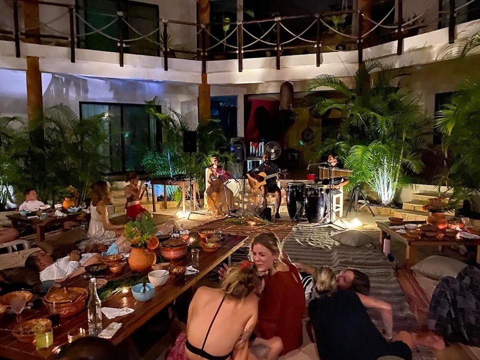 La Posada Del Agua Y Fuego Chemuyil Екстериор снимка